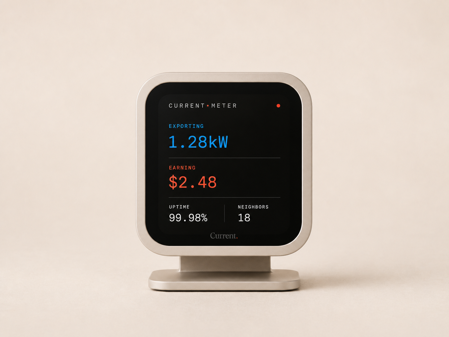 Current Meter — Energy + Compute Meter